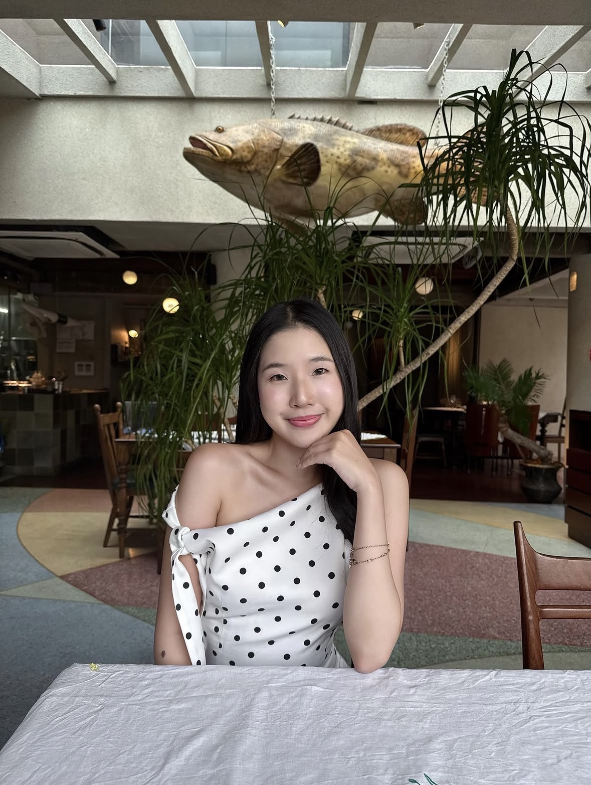 Sasipreeya smiling